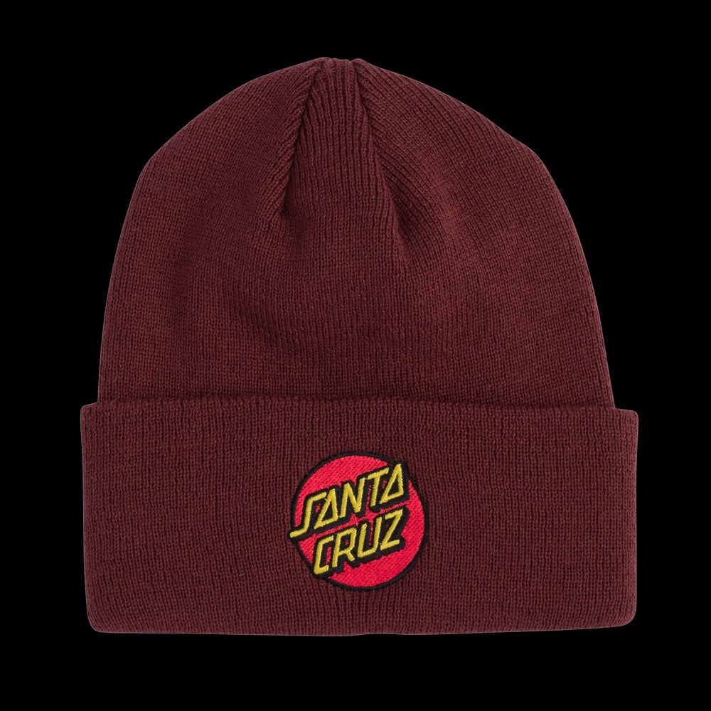 Santa Cruz Classic Dot Beanie Assorted Colors Unisex